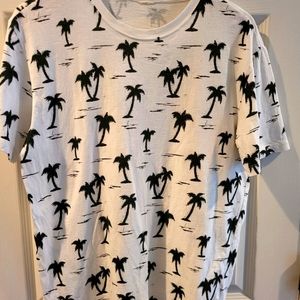 H & M Men's Graphic 100% Cotton Jersey T-shirt